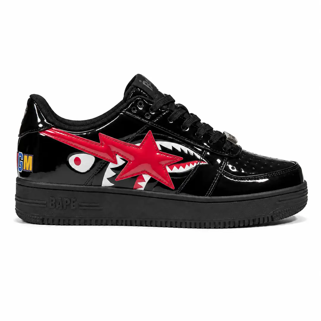 Bape Low Shark Face Ayakkabı (Beden: 45)