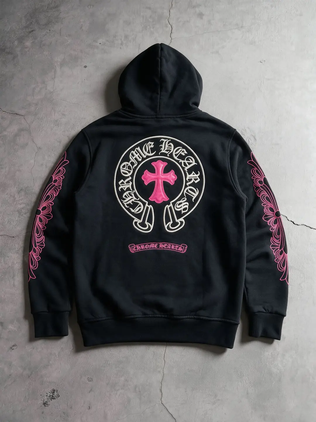 Chorme Hearts Premium Kapşonlu Hoodie (Beden: XL)